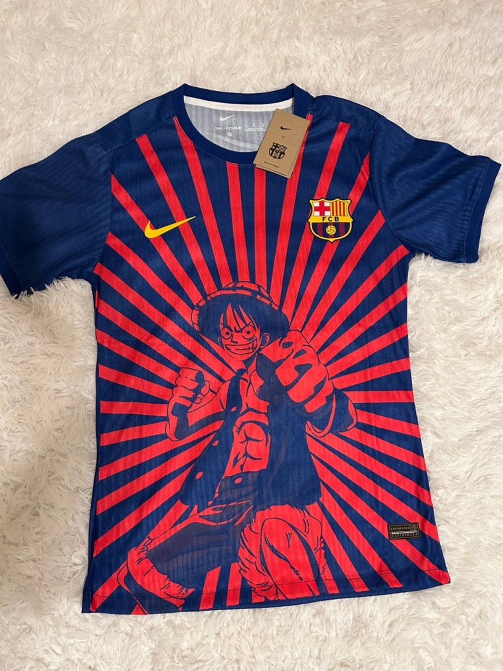 Nike Navy, Red & Yellow FC Barcelona Graphic Tee